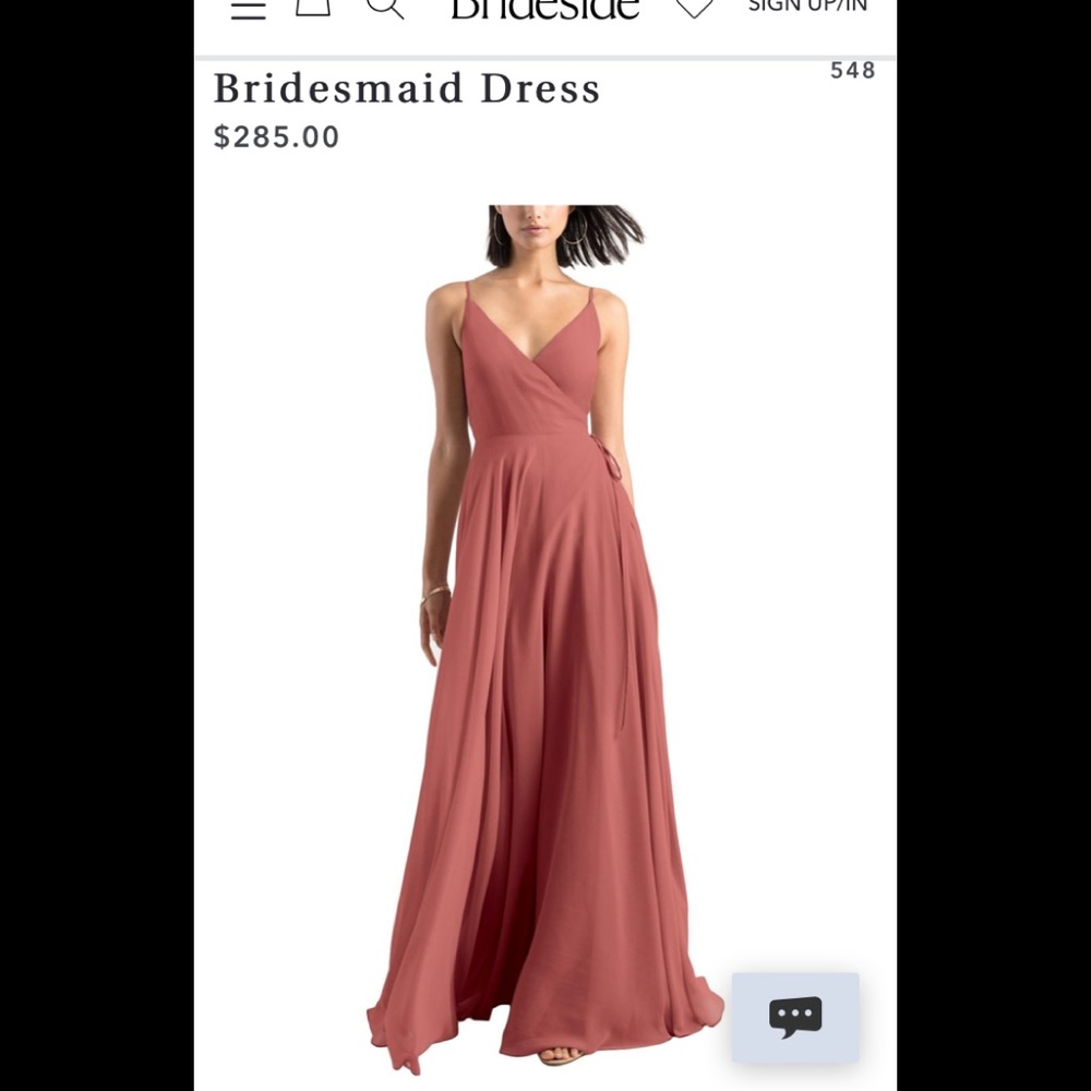 Jenny Yoo James Bridesmaid dress in Dusty Rose